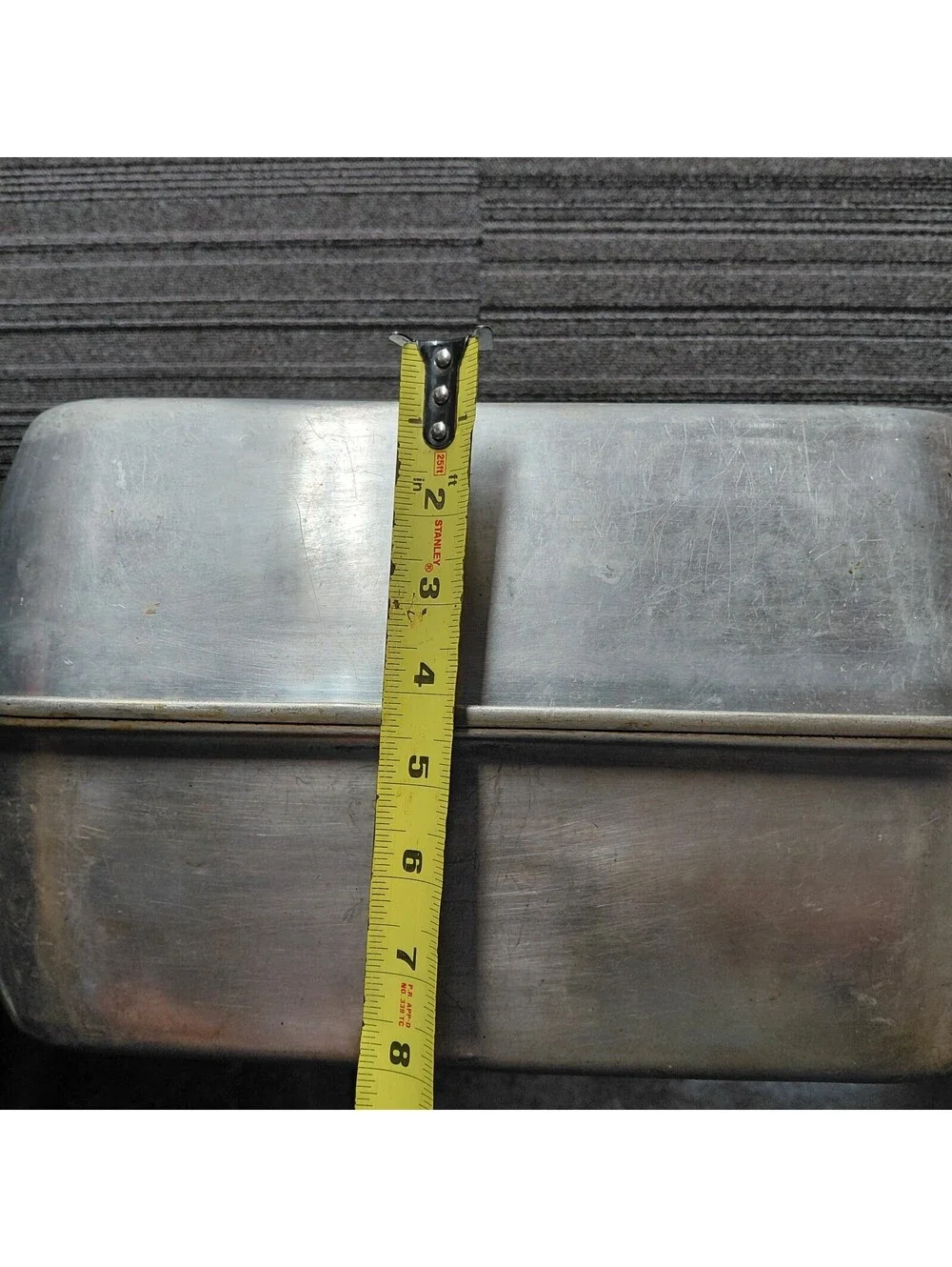 Vintage Wear-Ever Aluminum Roasting Pan w/Lid Made USA 11x16 Roaster Baker